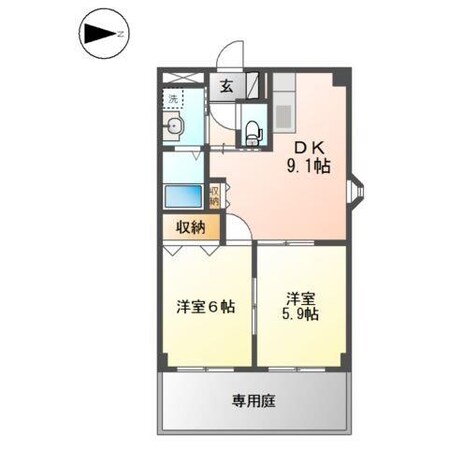 コンフォール　アイの物件間取画像